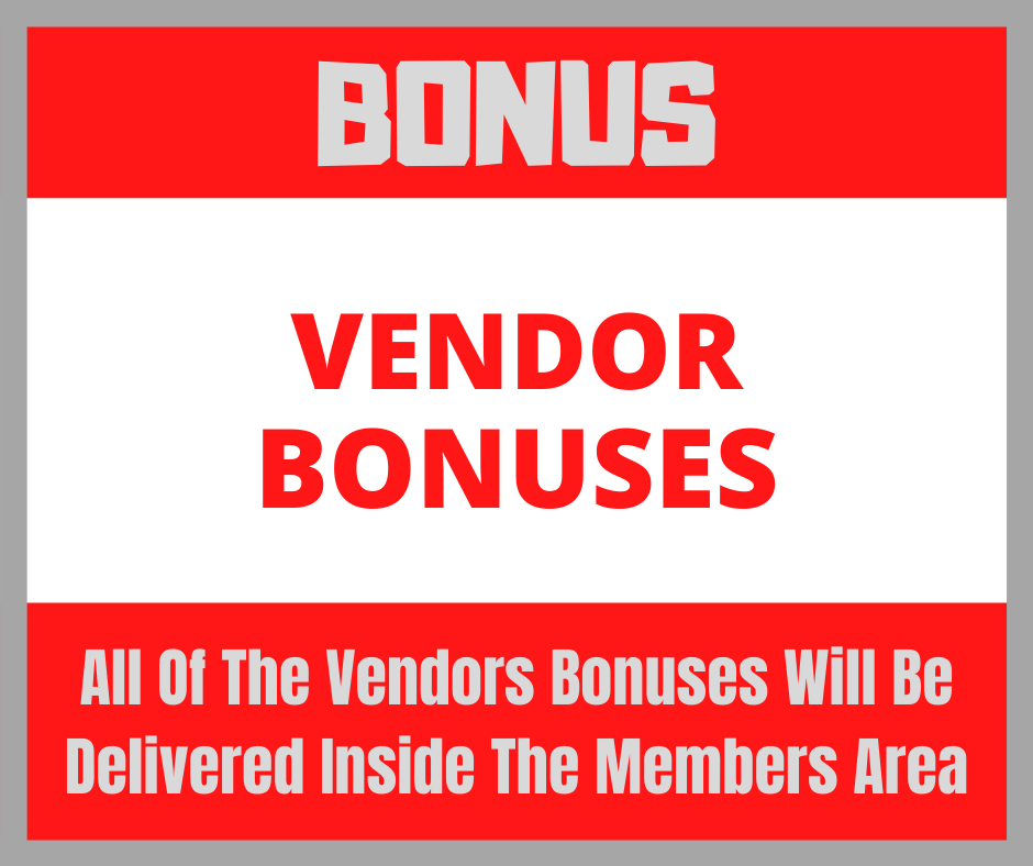 vendor bonuses