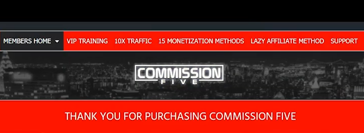 Commission Five Review Members area