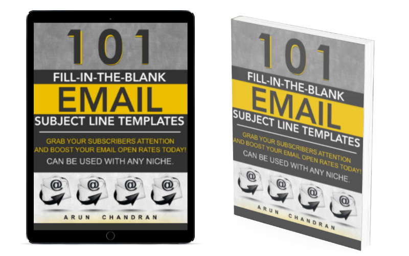 Fill in the blank email templates