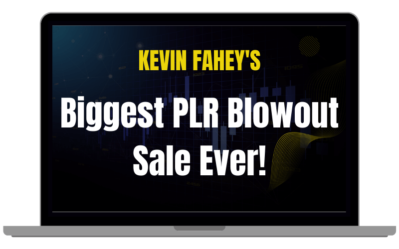 The Biggest PLR Blowout Sale Ever