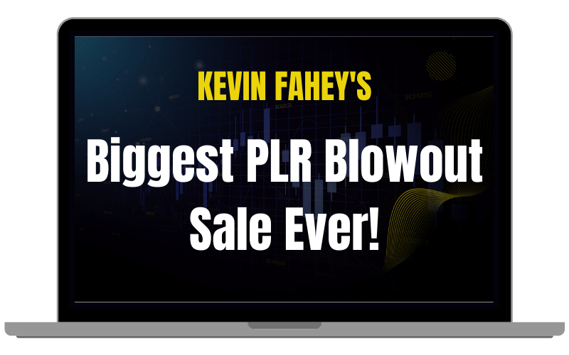 The Biggest PLR Blowout Sale Ever The Biggest PLR Blowout Sale Ever