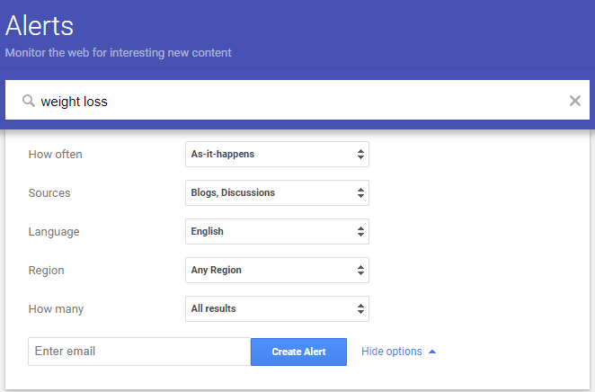 Google Alerts