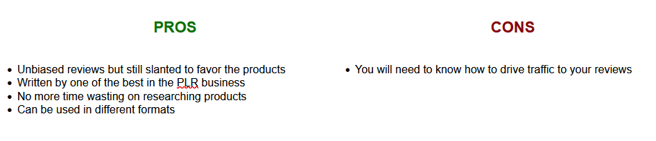 Top ClickBank Product Reviews - Pros And Cons