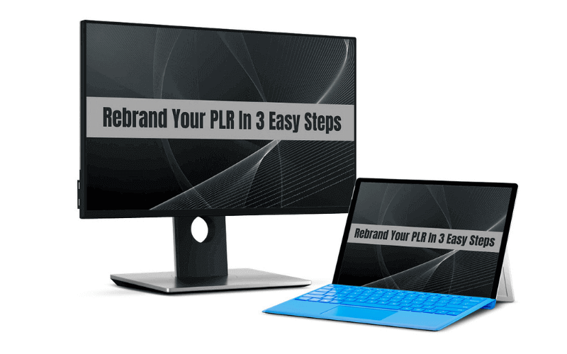 Rebrand PLR In 3 Easy Steps Rebrand PLR In 3 Easy Steps
