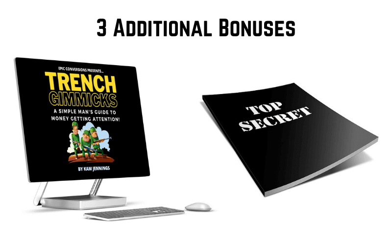 Trench Gimmicks Review - Vendor Bonuses Trench Gimmicks Review - Vendor Bonuses