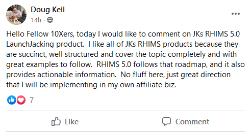 RHIMS 5.0 Review Testimonial 1 RHIMS 5.0 Review Testimonial 1