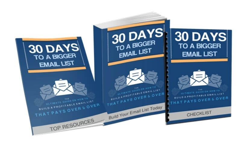30 days to grow your list