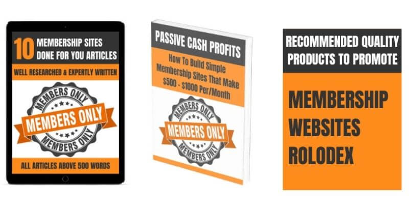 Promo Pack Membership Sites