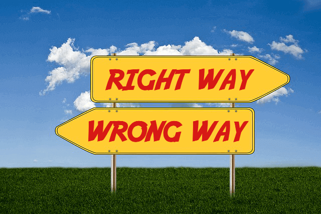 Affiliate marketing the right way or the wrong way Affiliate marketing the right way or the wrong way