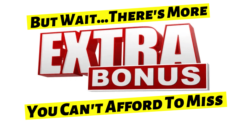 Bonuses you can't afford to miss