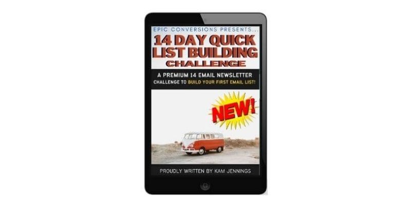 Tablet - 14 Day Quick List Building Challenge Review