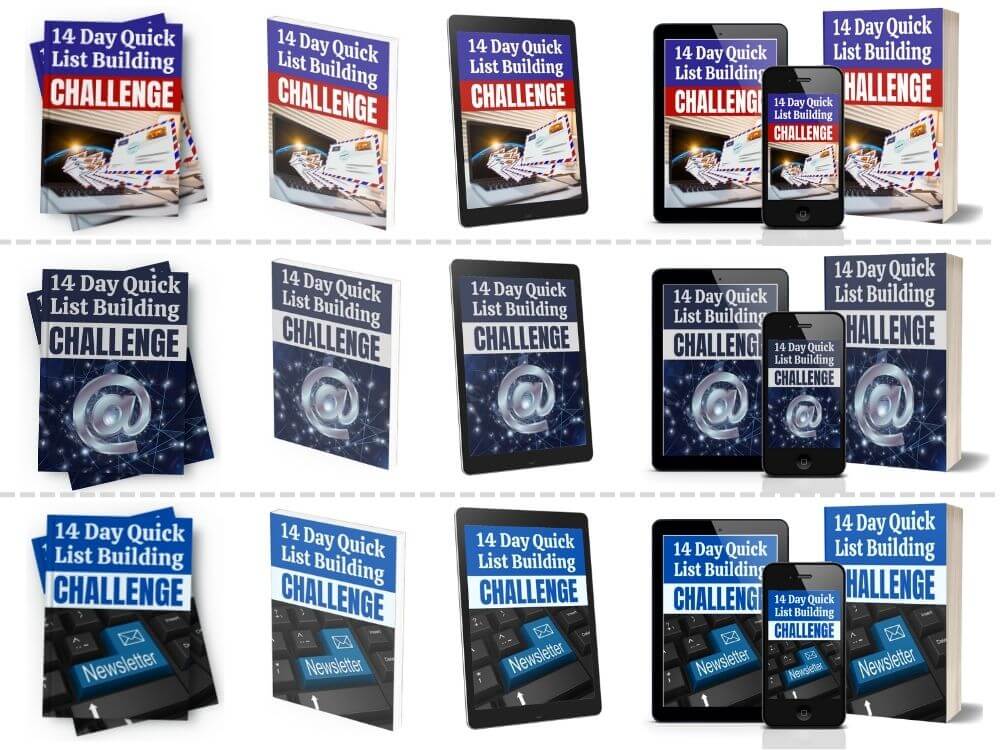 new covers for 14 day quick list building challenge new covers for 14 day quick list building challenge