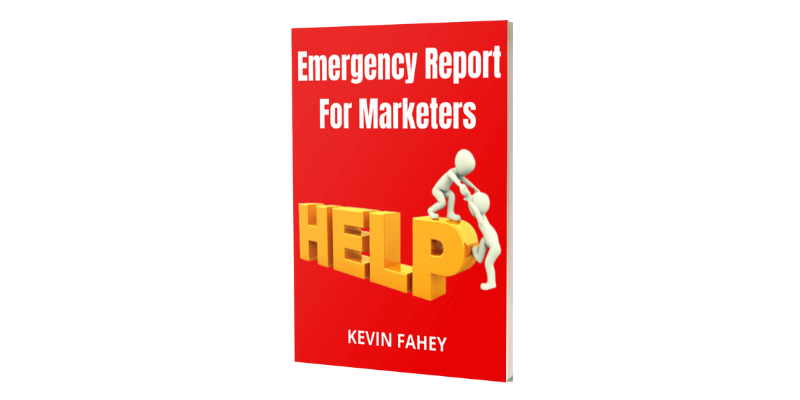 Emergency Report For Marketers Review - Book Cover