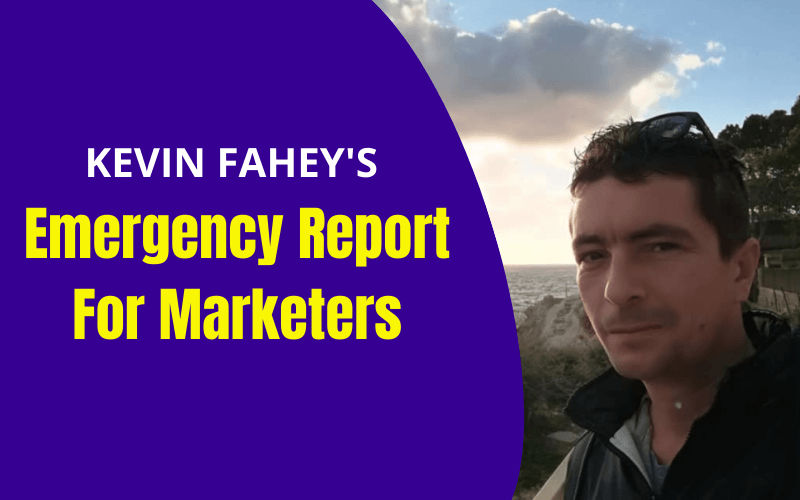 Emergency Report For Marketers Review