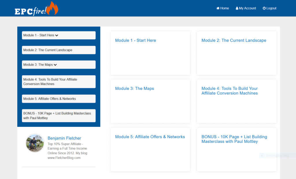 Affiliate Funnel Maps Review - Members Area