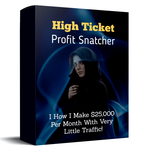 high ticket profit snatcher review software box