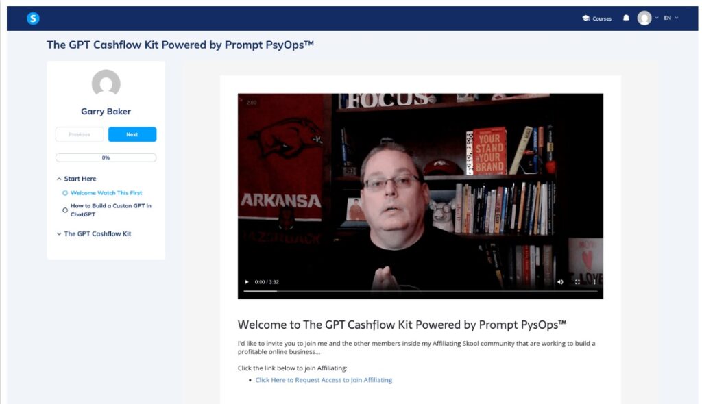 GPT Cashflow Kit Review - Members Area