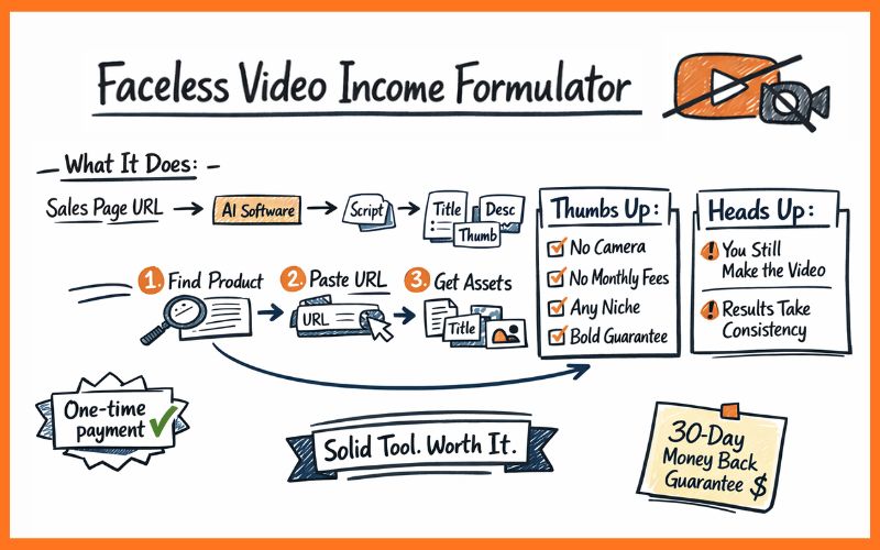 Faceless Video Income Formulator Review - Overview